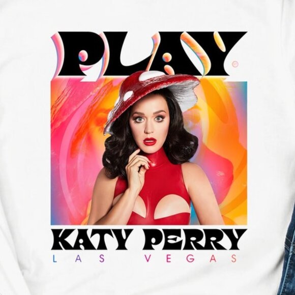 Katy Perry Play 2022 Las Vegas Tour Pop Music Fan Gift Graphic T-Shirt 90 - Picture 2 of 5